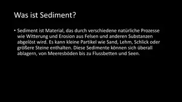Vorschau - Arbeitsblätter - AB mit Fragen zum Thema "Sediment" + Lösungsblatt - Seite 2