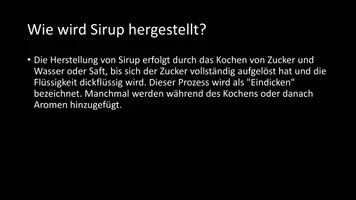 Vorschau - Arbeitsblätter - AB mit Fragen zum Thema "Sirup" + Lösungsblatt - Seite 3