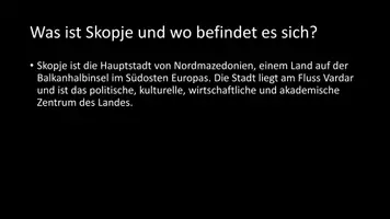 Vorschau - Arbeitsblätter - AB mit Fragen zum Thema "Skopje" + Lösungsblatt - Seite 2