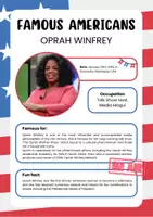 Vorschau - Stationenlernen - Famous Americans - TV and Movies - Seite 1