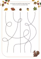 Vorschau - Arbeitsblätter - Materialpaket Herbst Eichhörnchen - Seite 3