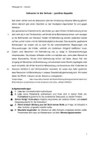 Vorschau - Arbeitsblätter - Inklusion Pro Contra- Diskussion - Deckblatt