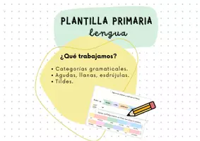Vista previa - Unidades / Secuencias / Situaciones de Aprendizaje - PLANTILLA: análisis morfológico - sílaba tónica - página 2