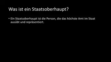 Vorschau - Arbeitsblätter - AB mit Fragen zum Thema "Staatsoberhaupt" + Lösungsblatt - Seite 2