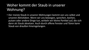 Vorschau - Arbeitsblätter - AB mit Fragen zum Thema "Staub" + Lösungsblatt - Seite 3