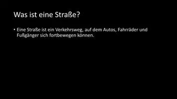 Vorschau - Arbeitsblätter - AB mit Fragen zum Thema "Straßen" + Lösungsblatt - Seite 2