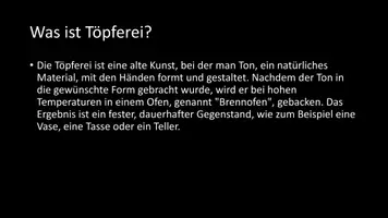 Vorschau - Arbeitsblätter - AB mit Fragen zum Thema "Töpferei" + Lösungsblatt + Infografik - Seite 3