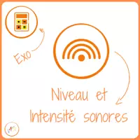 Aperçu - Cartes d'exercices - Exercice corrigé Niveau sonore - Page de couverture