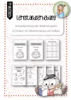 Vorschau - Arbeitsblätter - Lernstandserhebung Französisch Anfang 3. Klasse - Wiederholungsheft (2.Klasse) - Deckblatt