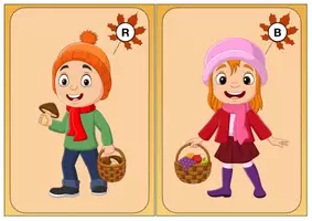 Vorschau - Arbeitsblätter - Lesespaziergang Herbst Deutsch lesen - Seite 3
