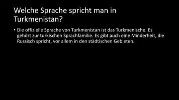 Vorschau - Arbeitsblätter - AB mit Fragen zum Thema "Turkmenistan" + Lösungsblatt - Seite 3