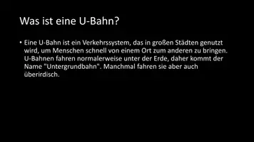 Vorschau - Arbeitsblätter - AB mit Fragen zum Thema "U-Bahn" + Lösungsblatt + Infografik - Seite 3