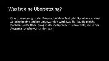Vorschau - Arbeitsblätter - AB mit Fragen zum Thema "Übersetzung" + Lösungsblatt - Seite 2