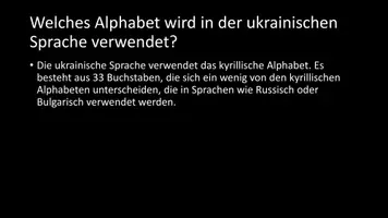 Vorschau - Arbeitsblätter - AB mit Fragen zum Thema "Ukrainische Sprache" + Lösungsblatt - Seite 3