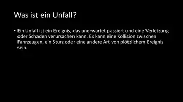 Vorschau - Arbeitsblätter - AB mit Fragen zum Thema "Unfälle" + Lösungsblatt + Mindmap - Seite 3