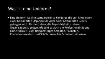Vorschau - Arbeitsblätter - AB mit Fragen zum Thema "Uniformen" + Lösungsblatt + Mindmap - Seite 3