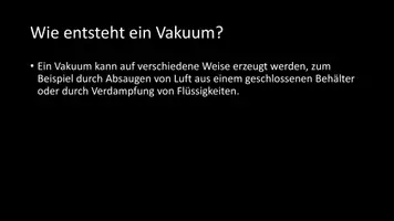Vorschau - Arbeitsblätter - AB mit Fragen zum Thema "Vakuum" + Lösungsblatt - Seite 3