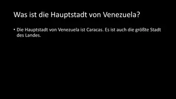 Vorschau - Arbeitsblätter - AB mit Fragen zum Thema "Venezuela" + Lösungsblatt - Seite 2