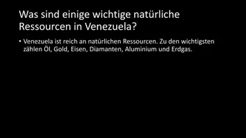 Vorschau - Arbeitsblätter - AB mit Fragen zum Thema "Venezuela" + Lösungsblatt - Seite 3