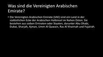 Vorschau - Arbeitsblätter - AB mit Fragen zum Thema "Vereinigte Arabische Emirate" + Lösungsblatt - Seite 2