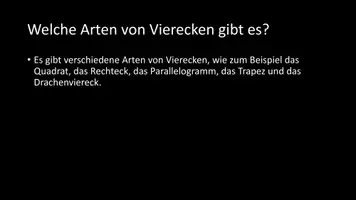 Vorschau - Arbeitsblätter - AB mit Fragen zum Thema "Vierecke" + Lösungsblatt - Seite 3