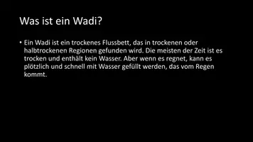Vorschau - Arbeitsblätter - AB mit Fragen zum Thema "Wadi" + Lösungsblatt - Seite 2