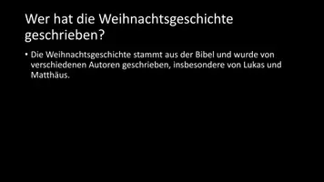 Vorschau - Arbeitsblätter - AB mit Fragen zum Thema "Weihnachtsgeschichte" + Lösungsblatt + Infografik - Seite 3