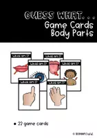 Vorschau - Stationenlernen - Guess what... Game Body Parts - Deckblatt