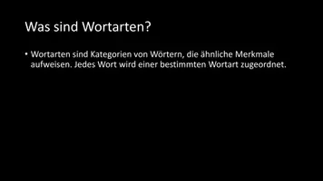 Vorschau - Arbeitsblätter - AB mit Fragen zum Thema "Wortarten" + Lösungsblatt + Infografik - Seite 3