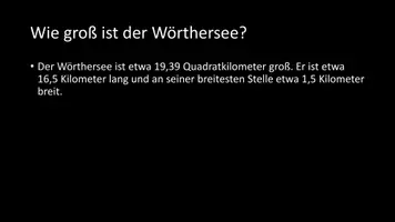 Vorschau - Arbeitsblätter - AB mit Fragen zum Thema "Wörthersee" + Lösungsblatt - Seite 3