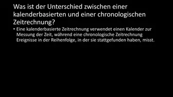 Vorschau - Arbeitsblätter - AB mit Fragen zum Thema "Zeitrechnung" + Lösungsblatt + Infografik - Seite 3