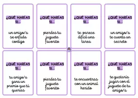 Vista previa - Refuerzo / NEE / Materiales de apoyo - Tarjetas inteligencia emocional - página 3