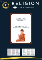 Vorschau - Arbeitsblätter - Siddhartha Gautama - Leben und die Erleuchtung des Buddha - Deckblatt
