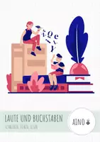 Vorschau - Arbeitsblätter - Laute und Buchstaben Broschüre V2 - Deckblatt