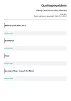 Vorschau - Arbeitsblätter - Übung: Einen Bericht selber schreiben - Seite 1