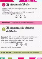 Aperçu - Apprentissages en autonomie - Fiche de révisions - Tous les résultats de géométrie - Page 1