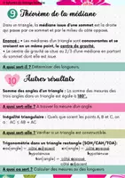Aperçu - Apprentissages en autonomie - Fiche de révisions - Tous les résultats de géométrie - Page 3