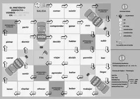 Vorschau - Stationenlernen - El Pretérito Perfecto - Verbos REGULARES en -AR, -ER & -IR - Juego de dados - Seite 2