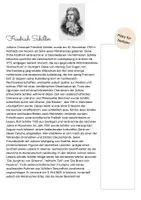 Vorschau - Arbeitsblätter - Schiller_Sachtext und Kreuzworträtsel - Seite 1