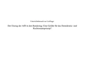 Vorschau - Stundenentwürfe - Unterrichtsbesuch_Politik_Urteilsbildung - Deckblatt