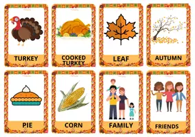 anteprima - Flashcard - Thanksgiving flashcards in english - Pagina 2