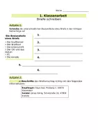 Vorschau - Klassenarbeiten - Klassenarbeit: Einen Brief verfassen - Seite 3