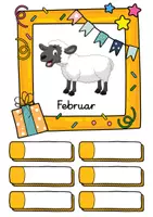 Vorschau - Poster - Schaf Geburtstagskalender für die Schafklasse - Seite 2