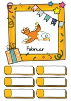 Vorschau - Poster - Vogel Geburtstagskalender für die Vogelklasse - Seite 2