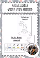Vorschau - Mal- und Bastelvorlagen - Materialpaket Kunst (Herbst/ Halloween) #happyhalloween2024 - Seite 1