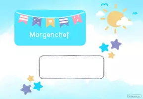 Vorschau - Anderer Materialtyp - Kind des Tages (blau, Sonne) | CLASSROOM MANAGEMENT | RITUALE - Seite 3