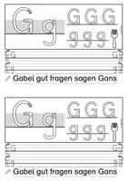 Vorschau - Arbeitsblätter - Buchstaben schreiben (Minischreibblätter) - Seite 2