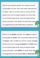 Vorschau - Aufgabenkarten - DaF / DaZ Englisch Sommer Fehlerteufel Doppelkonsonanten - Seite 2
