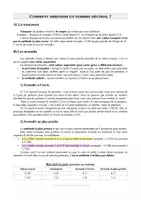 Aperçu - Feuilles d'exercices - Comment arrondir un nombre décimal ? - Page de couverture