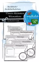Vorschau - Anderer Materialtyp - Unsere kleinsten Wiesentiere: Steckbriefe / Heftchen - Deckblatt